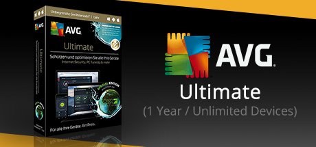 AVG Ultimate (1 YEAR / UNLIMITED DEVICES) cover