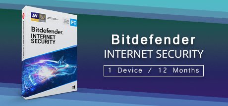 Bitdefender Internet Security 1 Device 12 Months cover