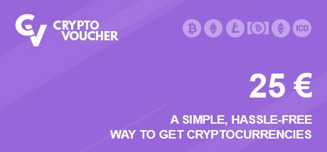 Crypto Voucher 25 EUR Prepaid Key cover