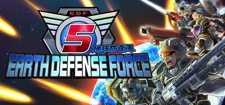 EARTH DEFENSE FORCE 5 EUROPE cover