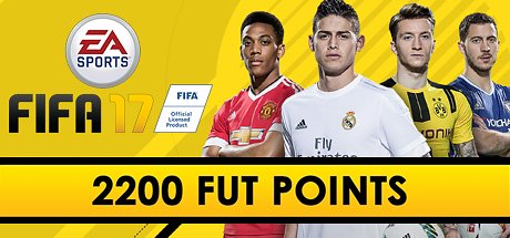 FIFA 17: 2200 FUT points cover