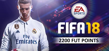 FIFA 18 - 2200 FUT POINTS cover