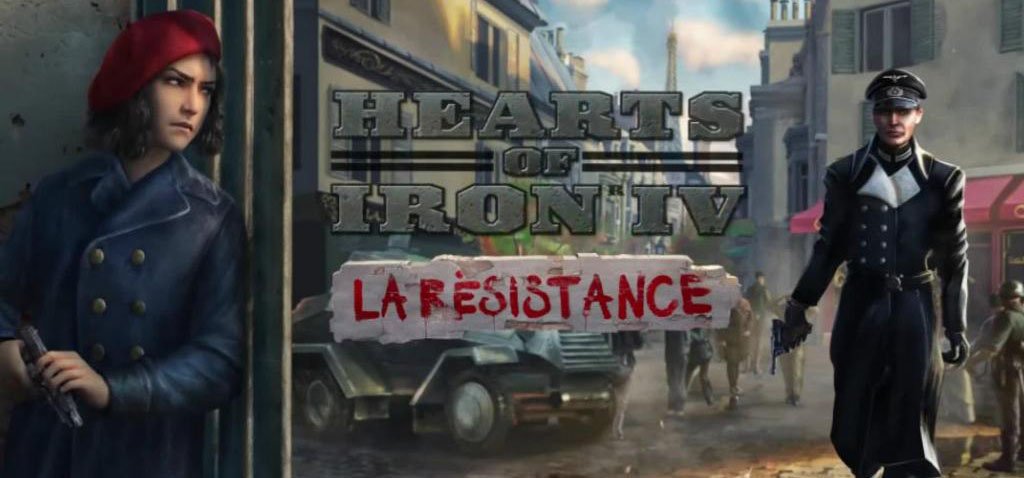 Hearts of Iron IV: La Résistance EUROPE cover