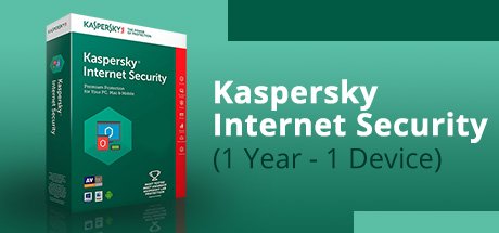 Kaspersky Internet Security (1 YEAR / 1 DEVICE) cover