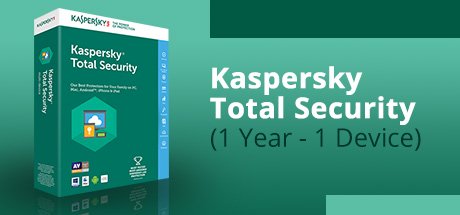 Kaspersky Total Security (1 YEAR / 1 DEVICE) cover