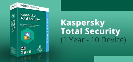 Kaspersky Total Security (1 YEAR / 10 DEVICES) cover