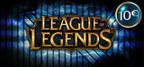 League of Legends 10 Euro cover