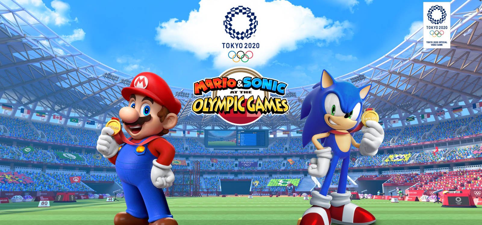 Mario and Sonic at the Olympic Games Tokyo 2020 Nintendo Switch cover