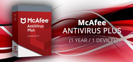 McAfee AntiVirus Plus (1 YEAR / 1 DEVICE) cover