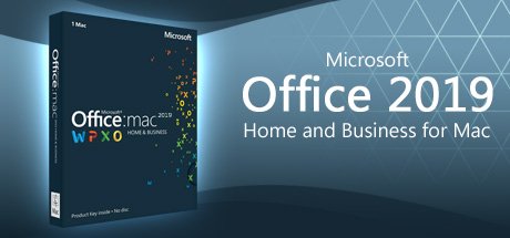 Microsoft Office 2019 Home and Business for Mac cover