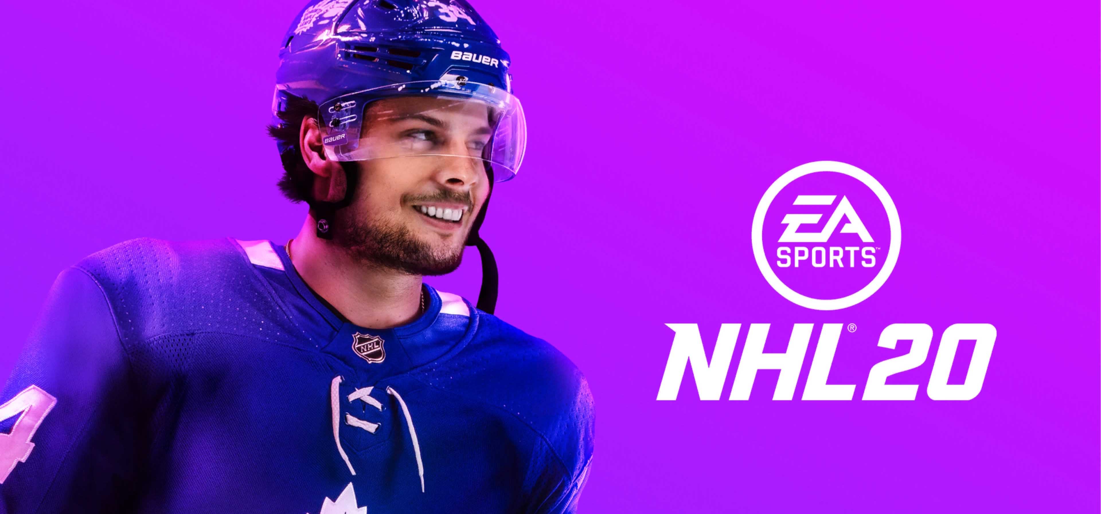 NHL 20 cover