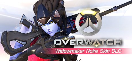 Overwatch - Widowmaker Noire Skin DLC cover