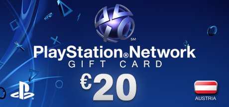 Playstation Network Card €20 AT cover