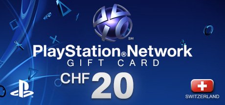 PLAYSTATION NETWORK CARD 20 CHF cover