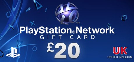 PLAYSTATION NETWORK CARD £20 UK cover