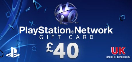 PLAYSTATION NETWORK CARD £40 UK cover