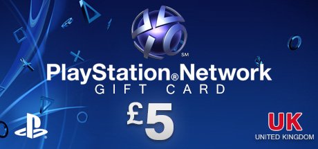 PLAYSTATION NETWORK CARD £5 UK cover