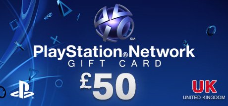 PLAYSTATION NETWORK CARD £50 UK cover