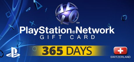 PLAYSTATION NETWORK CARD PLUS 365 DAYS CH cover