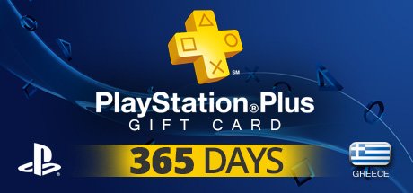 PLAYSTATION NETWORK CARD PLUS 365 DAYS Greece cover