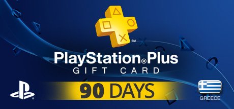 PLAYSTATION NETWORK CARD PLUS 90 DAYS Greece cover