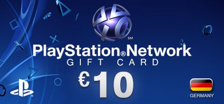 PlayStation Network Gift Card 10 € DE cover