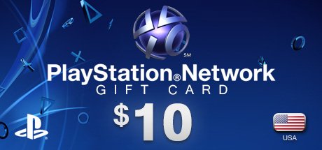 PlayStation Network Gift Card 10 $ US cover