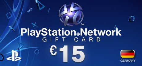 PlayStation Network Gift Card 15 € DE cover