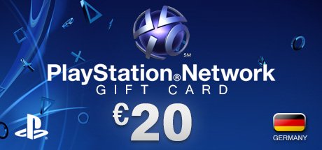 PlayStation Network Gift Card 20 € DE cover