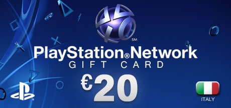 PlayStation Network Gift Card 20 € IT cover