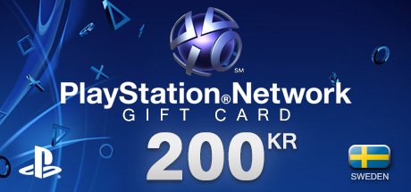 PlayStation Network Gift Card 200 KR SW cover