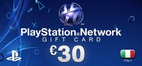 PlayStation Network Gift Card 30 € IT cover