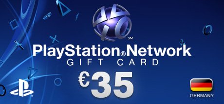 PlayStation Network Gift Card 35 € DE cover