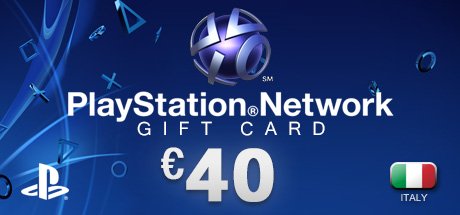 PlayStation Network Gift Card 40 € IT cover