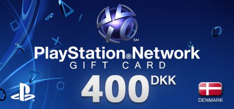 PlayStation Network Gift Card 400 DKK DK cover