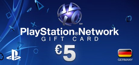 PlayStation Network Gift Card 5 € DE cover