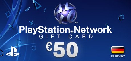 PlayStation Network Gift Card 50 € DE cover