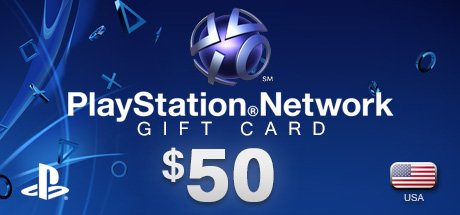 PlayStation Network Gift Card 50 $ US cover