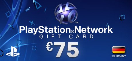 PlayStation Network Gift Card 75 € DE cover