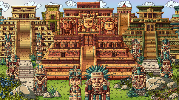 100 Aztec Cats gameplay screenshot