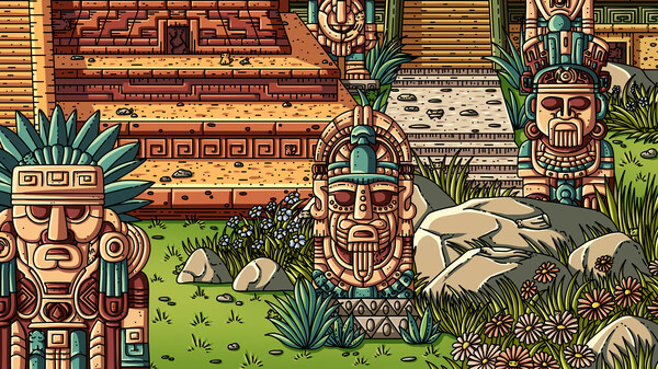 100 Aztec Cats gameplay screenshot