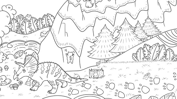 100 Dino Cats gameplay screenshot
