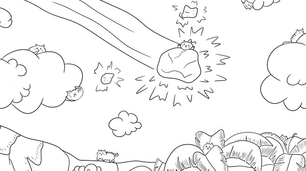 100 Dino Cats gameplay screenshot