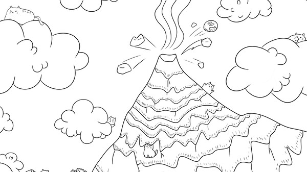 100 Dino Cats gameplay screenshot