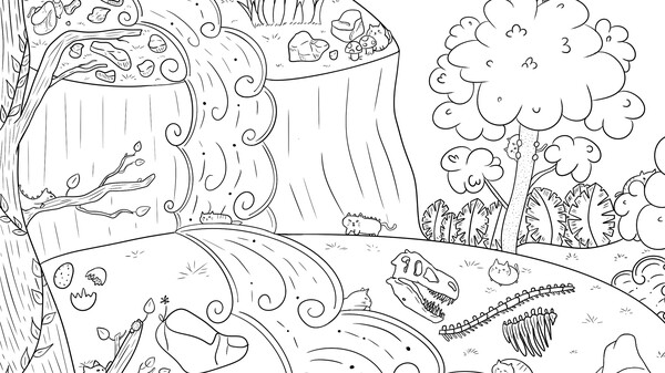 100 Dino Cats gameplay screenshot