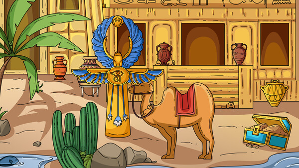 100 Egypt Cats gameplay screenshot