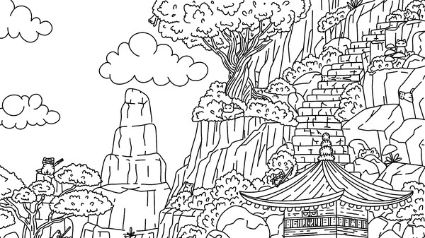 100 Ninja Cats gameplay screenshot