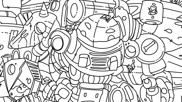 100 Robo Cats gameplay screenshot