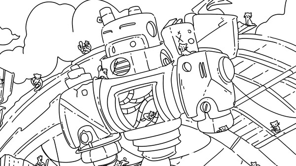 100 Robo Cats gameplay screenshot