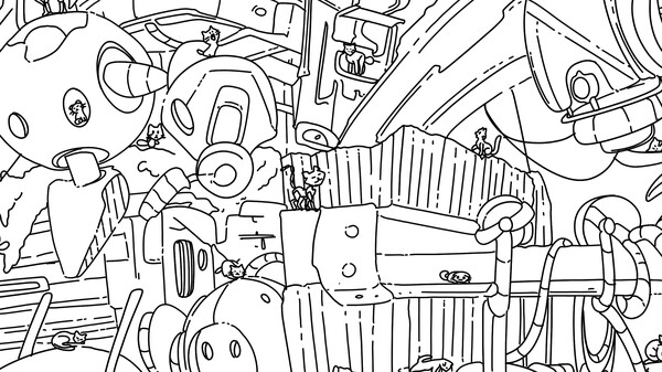 100 Robo Cats gameplay screenshot